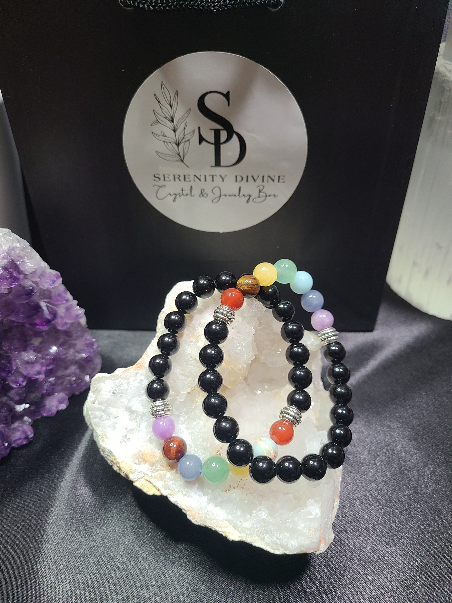 Chakra w/Black Obsidian