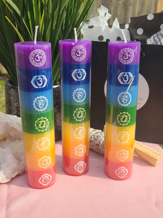 Chakra Candles (Unscented)