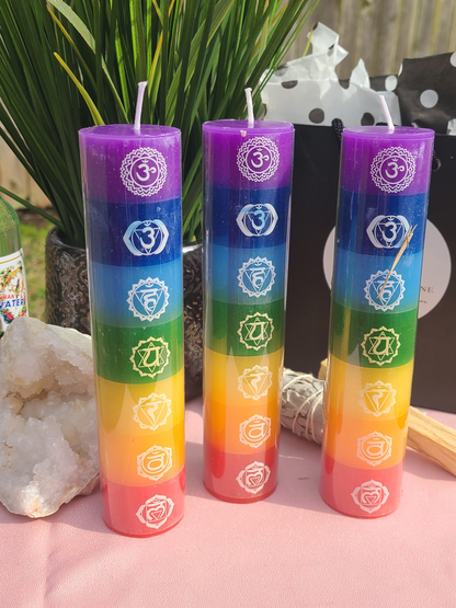 Chakra Candles (Unscented)